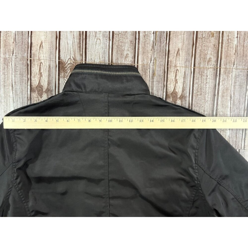 John Varvatos star Usa Connor Slim Fit Field Jacket size L color black - Picture 11 of 12